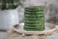 Savory Chickpea Flour Pancakes with Spinach