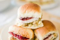 Classic Turkey Sandwich with Cranberry Mayo and Crisp Greens