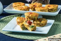 Chorizo, Broccoli & Cheese Egg Muffin Cups Recipe