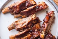 Tender Oven-Baked Pork Ribs with Savory BBQ Glaze