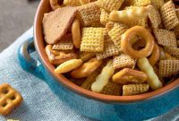 Savory Crockpot Chex Mix Recipe for Parties and Snacks