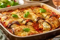 Gratinated Ricotta Eggplant Rolls: Summer Bistro Dish with Flair