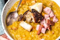 Split Pea Soup with Ham Recipe — Hearty Comfort Soup
