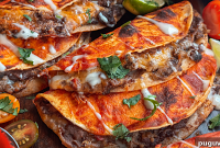 Crispy Baked Beef & Bean Soft Tacos — Family Weeknight Recipe