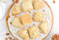 Maple Pecan Scones with Sweet Maple Glaze