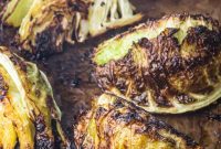 Crispy Roasted Cabbage with Olive Oil and Sea Salt