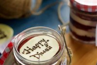 Eggless Red Velvet Cake in a Jar – Diwali Gift Recipe