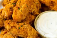 Crispy Fried Chicken Wings Recipe for Perfectly Crunchy Skin