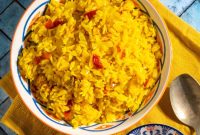 Authentic Spanish Arroz Amarillo (Saffron Yellow Rice)
