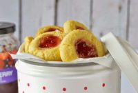 Classic Thumbprint Cookies Recipe with Jam Filling