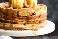 Cinnamon Sugar Churro Waffles Recipe