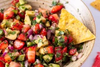 Strawberry Jalapeño Salsa Recipe — Fresh, Spicy Summer Dip