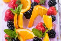Sangria-Inspired Poke Cake Recipe for Summer Parties