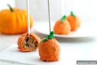 No-Bake Pumpkin Cookie Dough Pops — Fall Dessert Bites