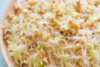 Brown Butter Sautéed Cabbage with Toasted Walnuts