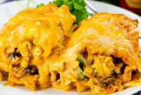 Southwest Chicken Lasagna Roll-Ups with Creamy Cheese Filling