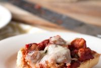 30-Minute Chicken Parmesan French Bread Pizza Recipe