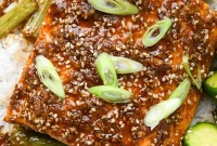 30-Minute Garlic-Ginger Glazed Salmon Recipe (Gluten-Free)