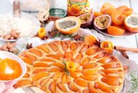 Apricot Tart with Almond Frangipane Filling