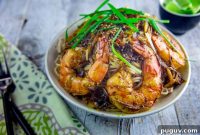 Grilled Vadouvan Curry Shrimp Recipe for the Big Green Egg