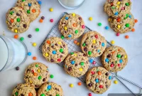 Chewy Monster Cookies Recipe: Thick, Loaded Chocolate Peanut Butter