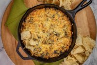 Smoky Three-Cheese Spinach Artichoke Dip Recipe