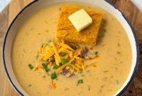 Creamy Bacon and Beer Cheese Soup Recipe