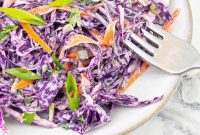 Purple Cilantro Lime Slaw Recipe for Fresh, Tangy Side Dish