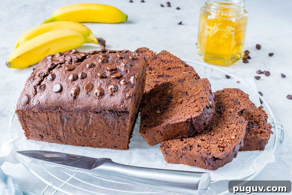 Gluten-Free Chocolate Peanut Butter Banana Bread That Wows 4 Healthy Chocolate PB Banana Bread Recipe
