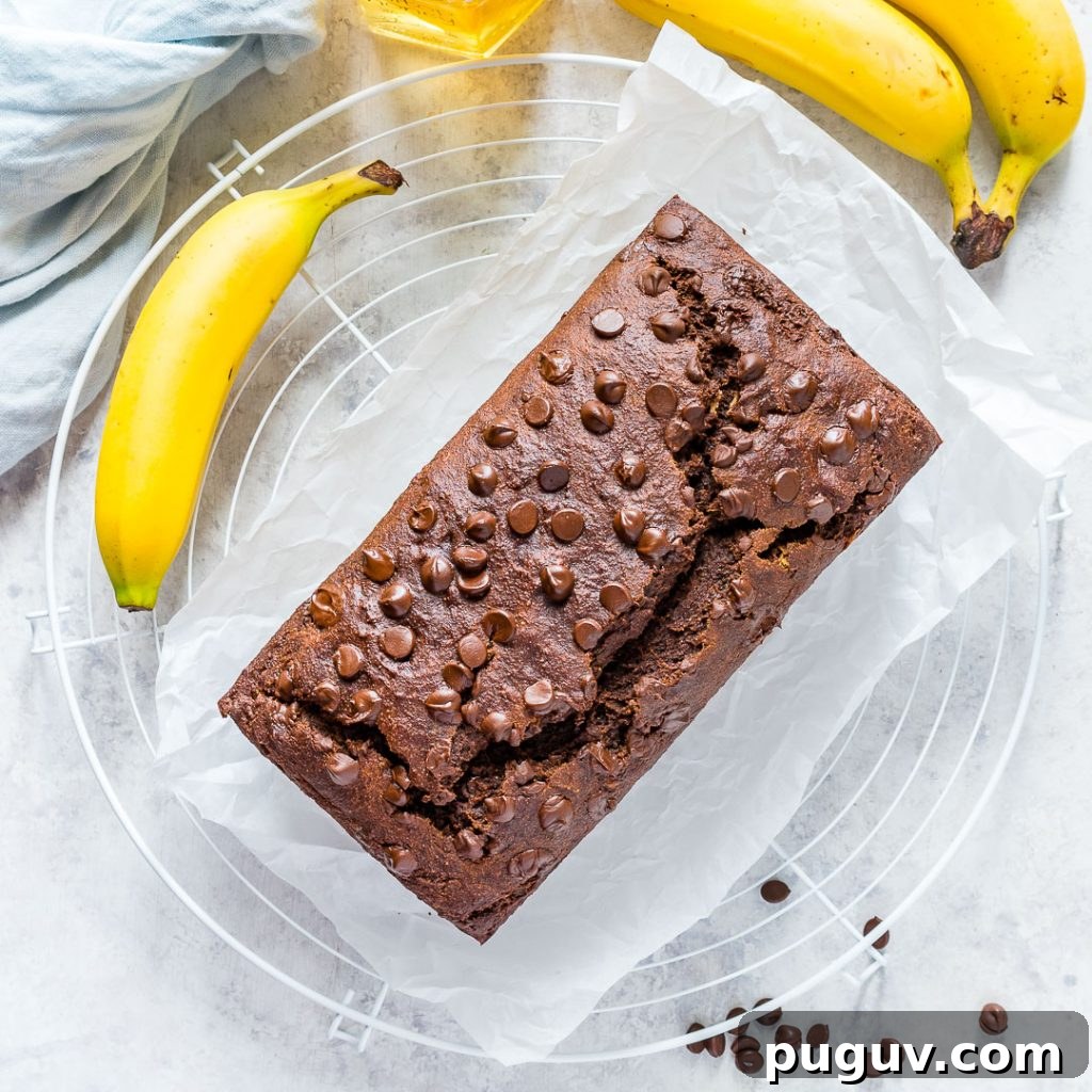 Clean Chocolate PB Banana Bread Snacks