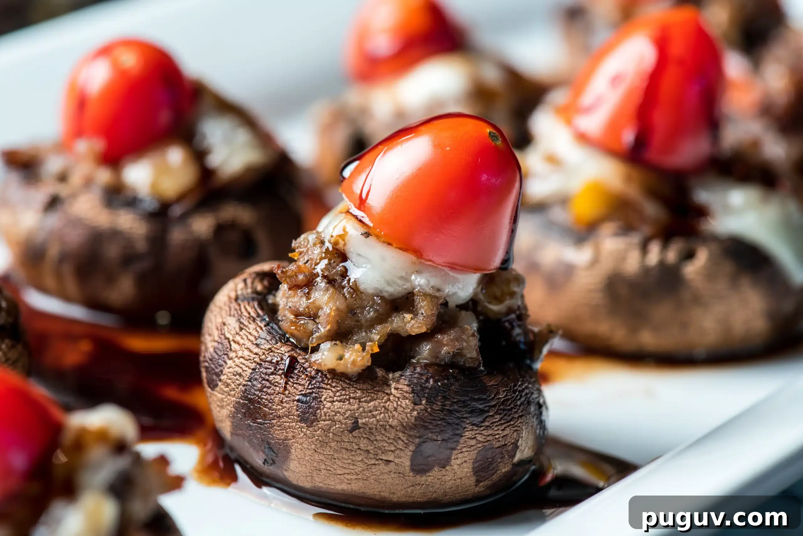 Chorizo, Broccoli & Cheese Egg Muffin Cups Recipe 13 Sausage Stuffed Baby Portobello with Manchego