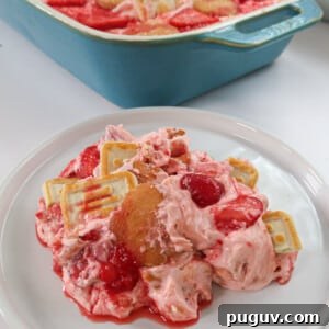 Creamy Strawberry Banana Pudding Recipe for Summer Desserts 2 Strawberry Banana Pudding