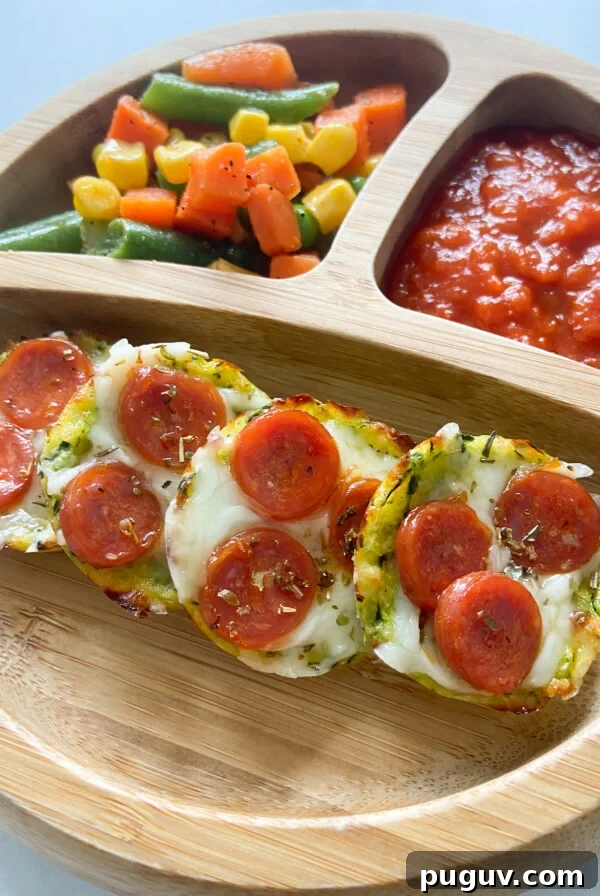 BBQ Chicken Naan Pizza Recipe: Crispy Naan, Tangy Sauce 9 Mini zucchini pizza bites served with mixed veggies and marinara sauce