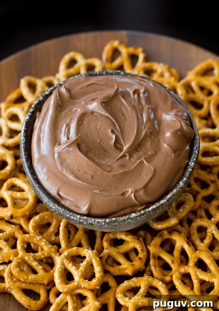 Chocolate Brownie Batter Dip
