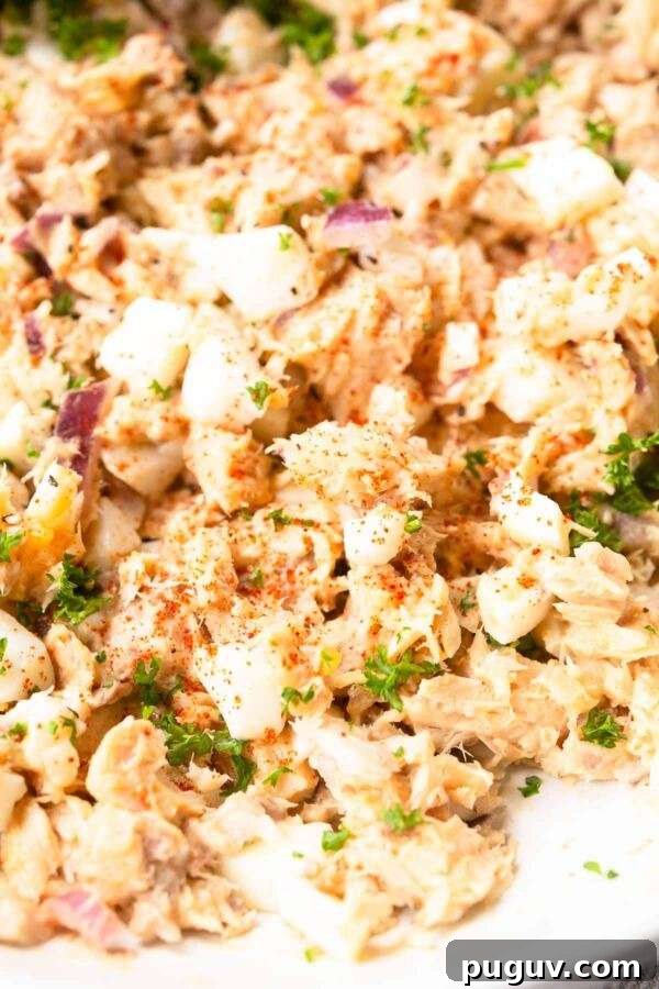 Quick Canned Salmon Salad Recipe for Weeknight Meals 4 This canned salmon salad recipe is done in 10 minutes. It is so easy to make and you can serve it on toast, crackers or bread.