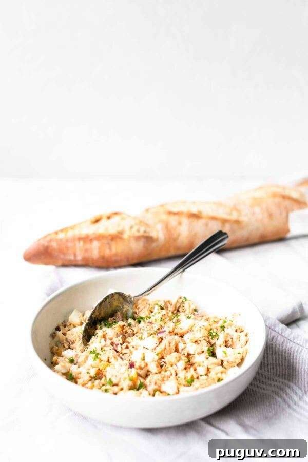 Quick Canned Salmon Salad Recipe for Weeknight Meals 7 This canned salmon salad recipe is done in 10 minutes. It is so easy to make and you can serve it on toast, crackers or bread.