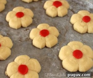 Festive Christmas Spritz Cookie Recipes for the Holidays 6 christmas-flower-spritz