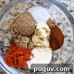 Ingredients for BBQ Dry Rub