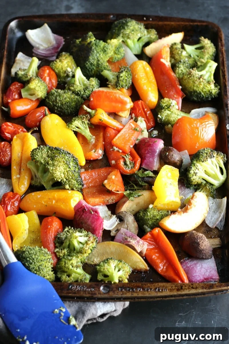 Crispy Sheet Pan Roasted Vegetables for Simple Weeknight Meals 2 Sheet Pan Roasted Veggies