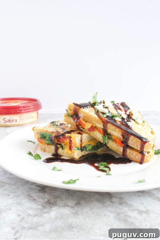 Savory Stuffed French Toast Recipe: Creamy Herb & Cheese Filling 2 Savory French Toast Recipe on Plate with Hummus