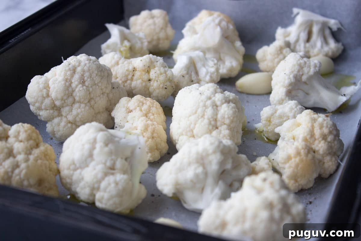 Roasted Cauliflower and Garlic Soup Recipe 2 Roasted Garlic Cauliflower Soup | www.natalieshealth.com