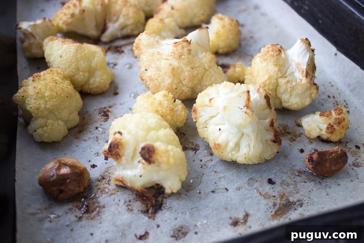 Roasted Cauliflower and Garlic Soup Recipe 3 Roasted Garlic Cauliflower Soup | www.natalieshealth.com