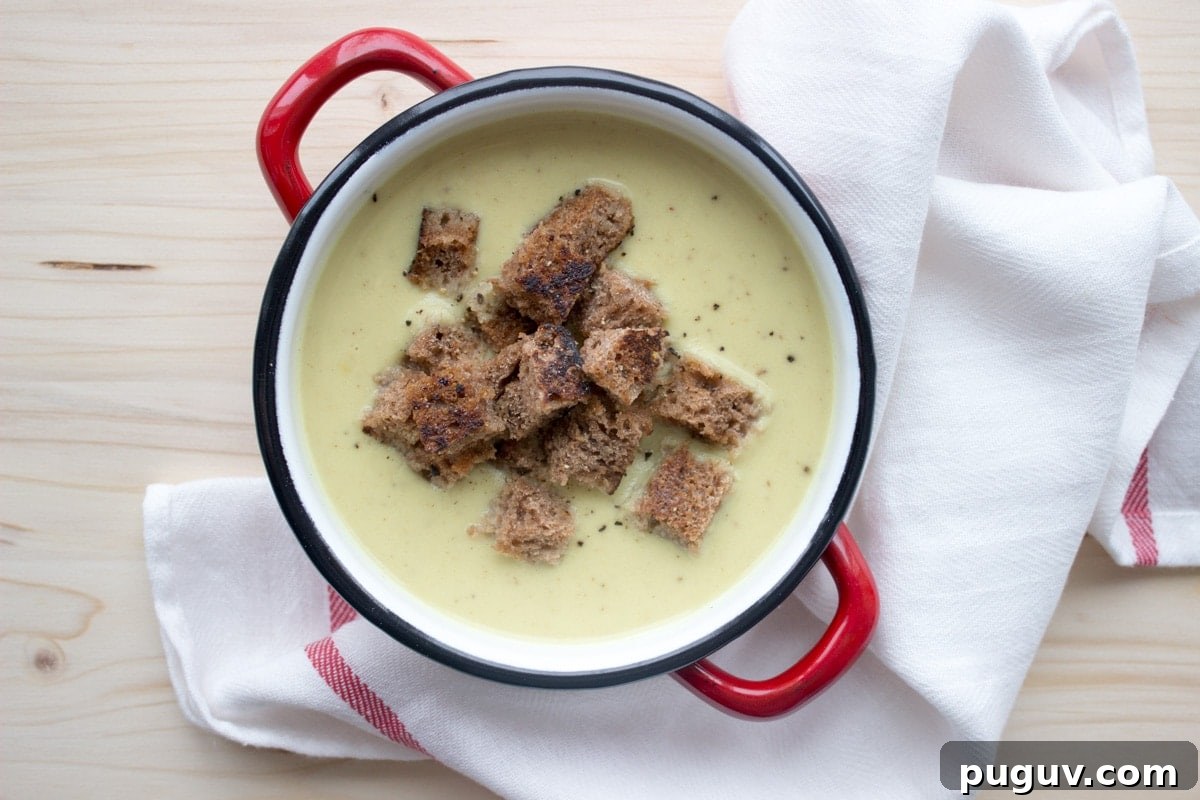 Roasted Cauliflower and Garlic Soup Recipe 4 Roasted Garlic Cauliflower Soup | www.natalieshealth.com