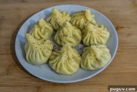 Mushroom Khinkali: Georgian Vegetarian Dumpling Recipe