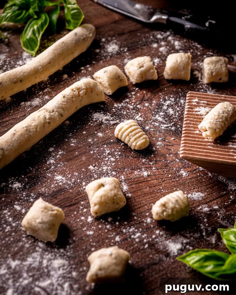 Spring Gnocchi with Sugar Snap Peas & Dill Cream Sauce 3 Gnocchi