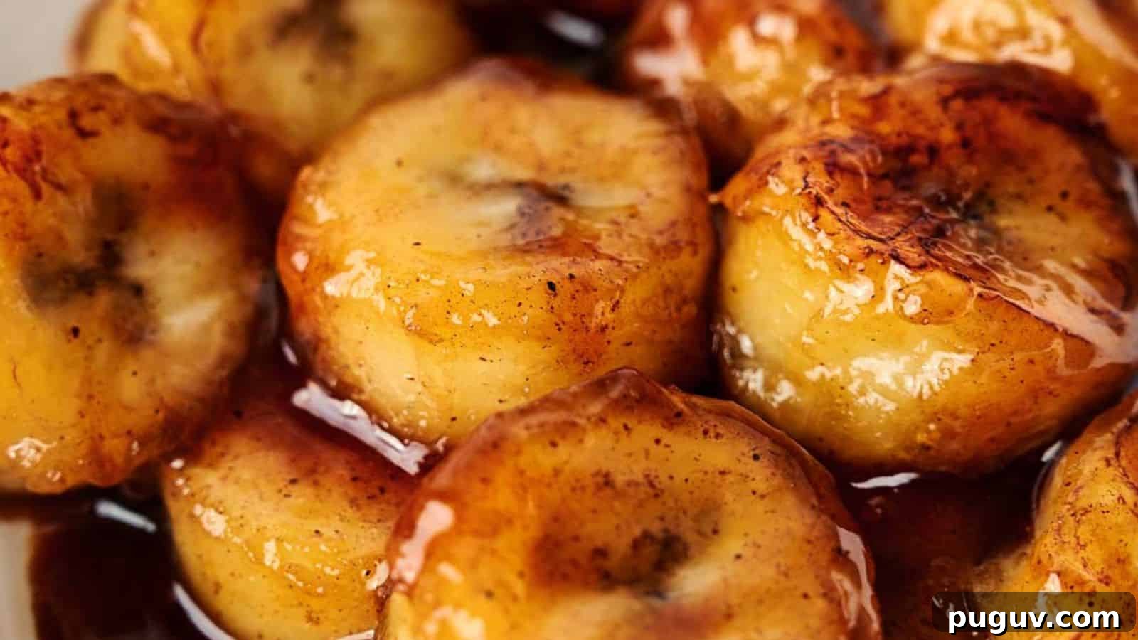 15 Chinese Dishes That Let You Cook Dinner in 30 Minutes 13 A close up of a plate of fried bananas with sauce.