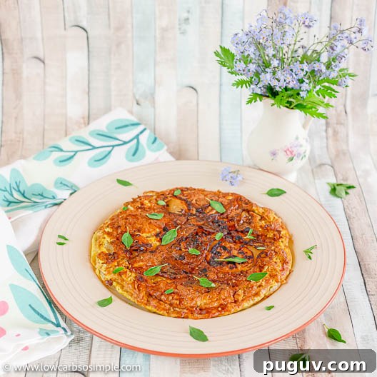 Keto Spanish Tortilla Made with Just 3 Ingredients 9 3-Ingredient Keto Spanish Tortilla | Low-Carb, So Simple