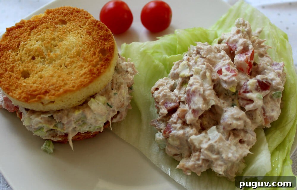Keto BLT Tuna Salad Recipe: Low-Carb Lunch Idea 5 Keto BLT Tuna Salad4