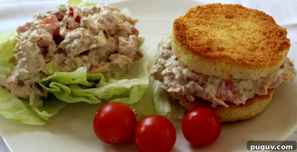 Keto BLT Tuna Salad Recipe: Low-Carb Lunch Idea 8 Keto BLT Tuna Salad7