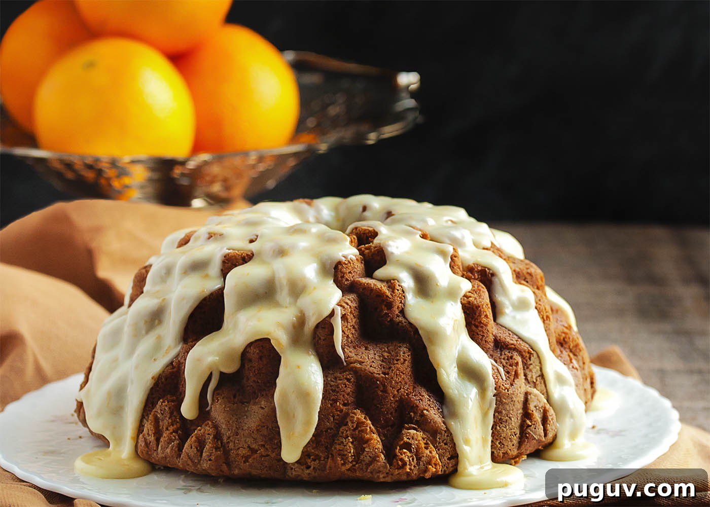 Cara Cara Orange Bundt Cake Recipe for Moist Citrus Flavor 4 Bundt cake with orange glaze